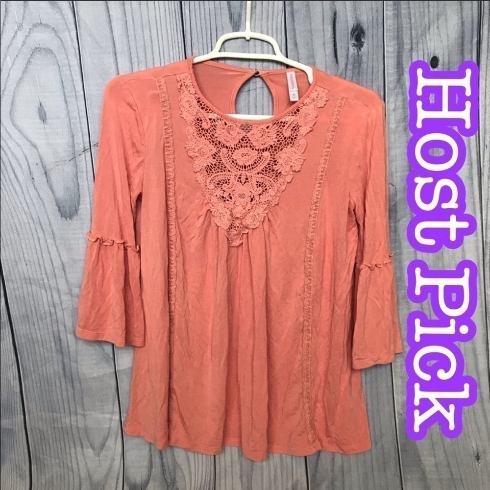 𝅺✅HOST Pick✅ Xhilaration Bell Sleeve Top, XS